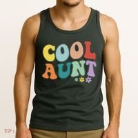 Cool Aunt Retro Gift Tank Top thumb 3