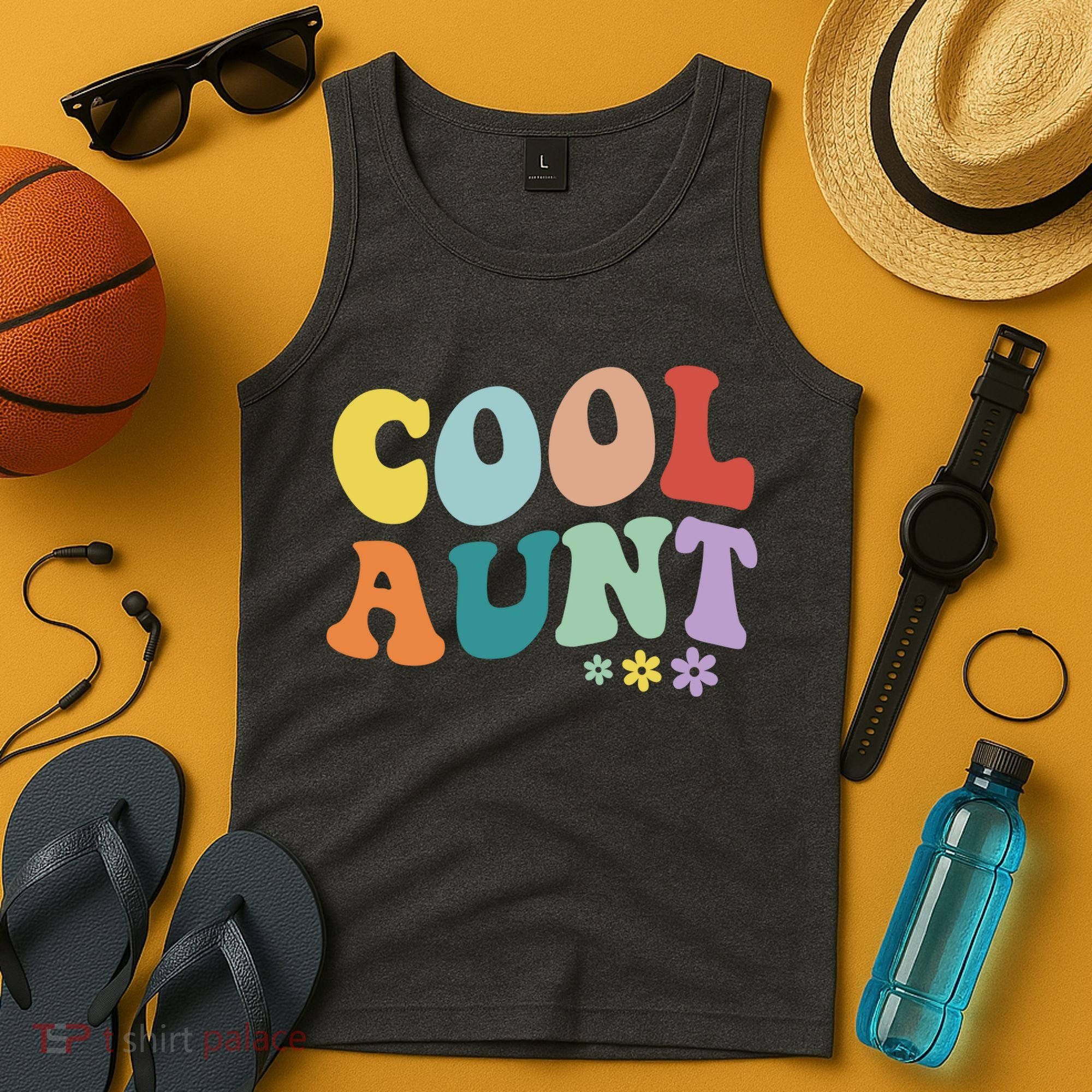 Cool Aunt Retro Gift Tank Top