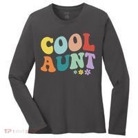 Cool Aunt Retro Gift Women's Long Sleeve Shirt thumb 0