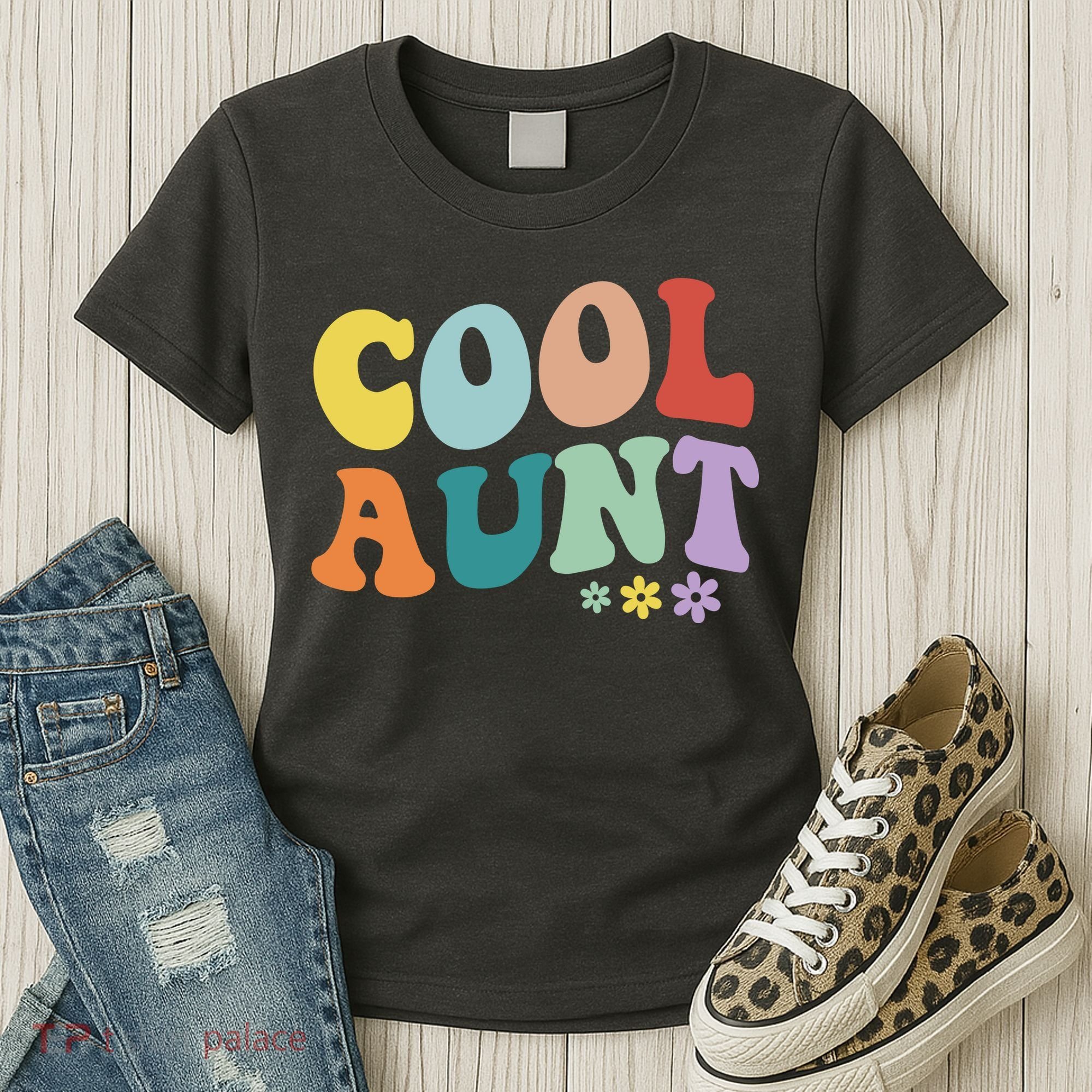 Cool Aunt Retro Gift Women's T-Shirt