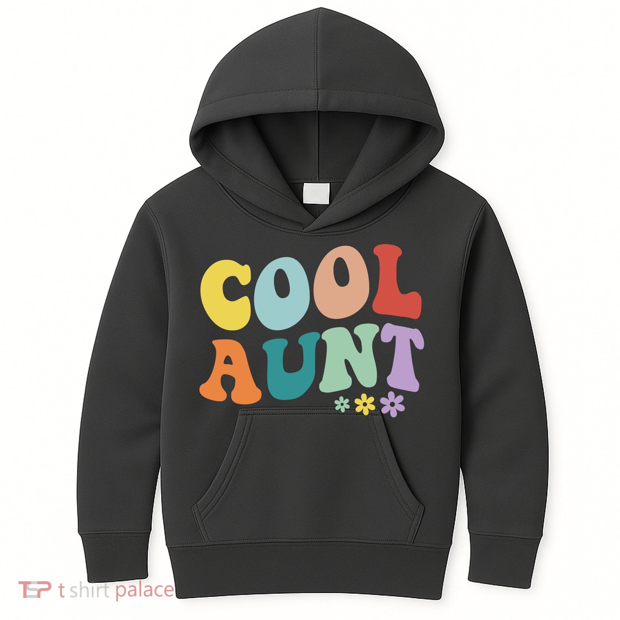 Cool Aunt Retro Gift Kids Hoodie