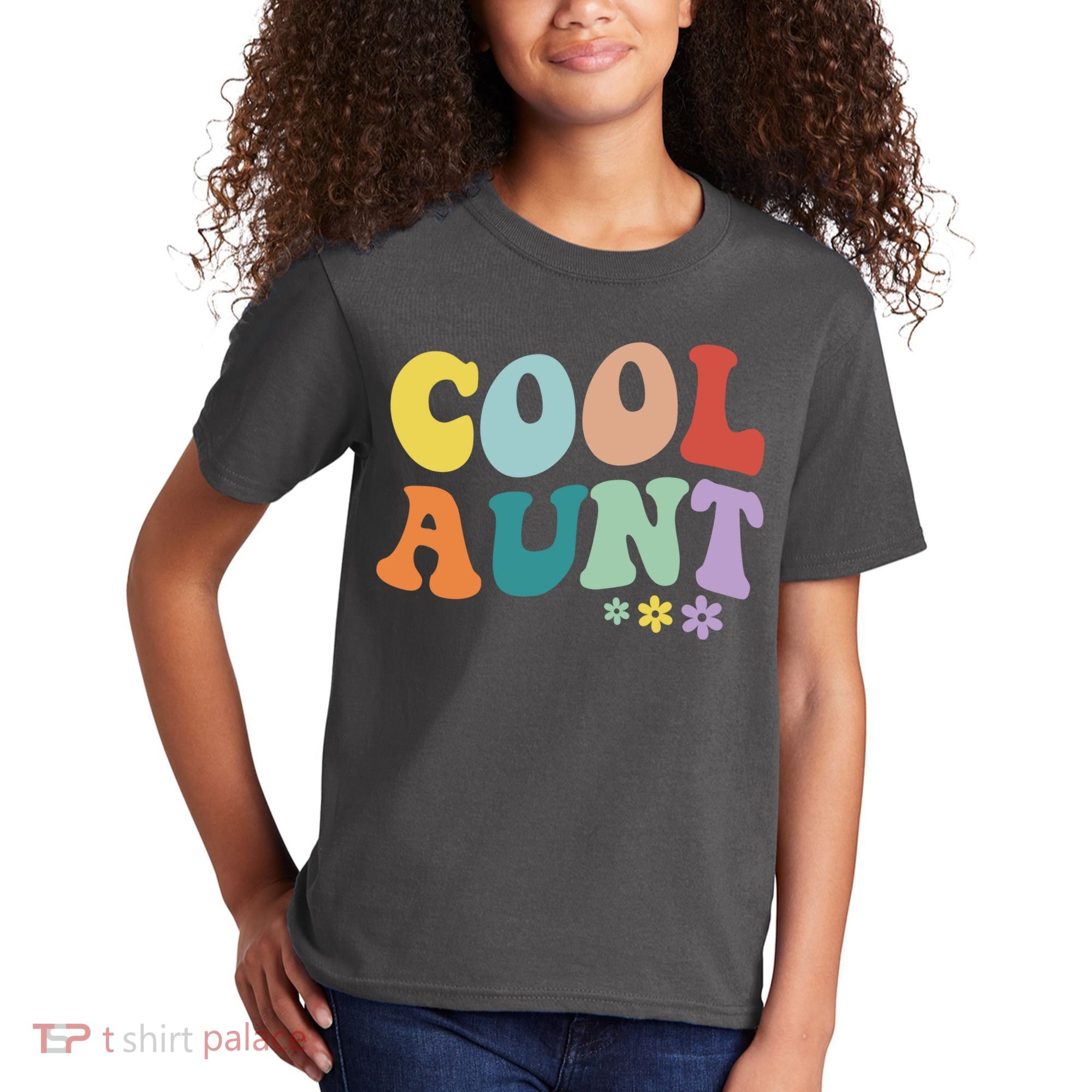 Cool Aunt Retro Gift Kids T-Shirt