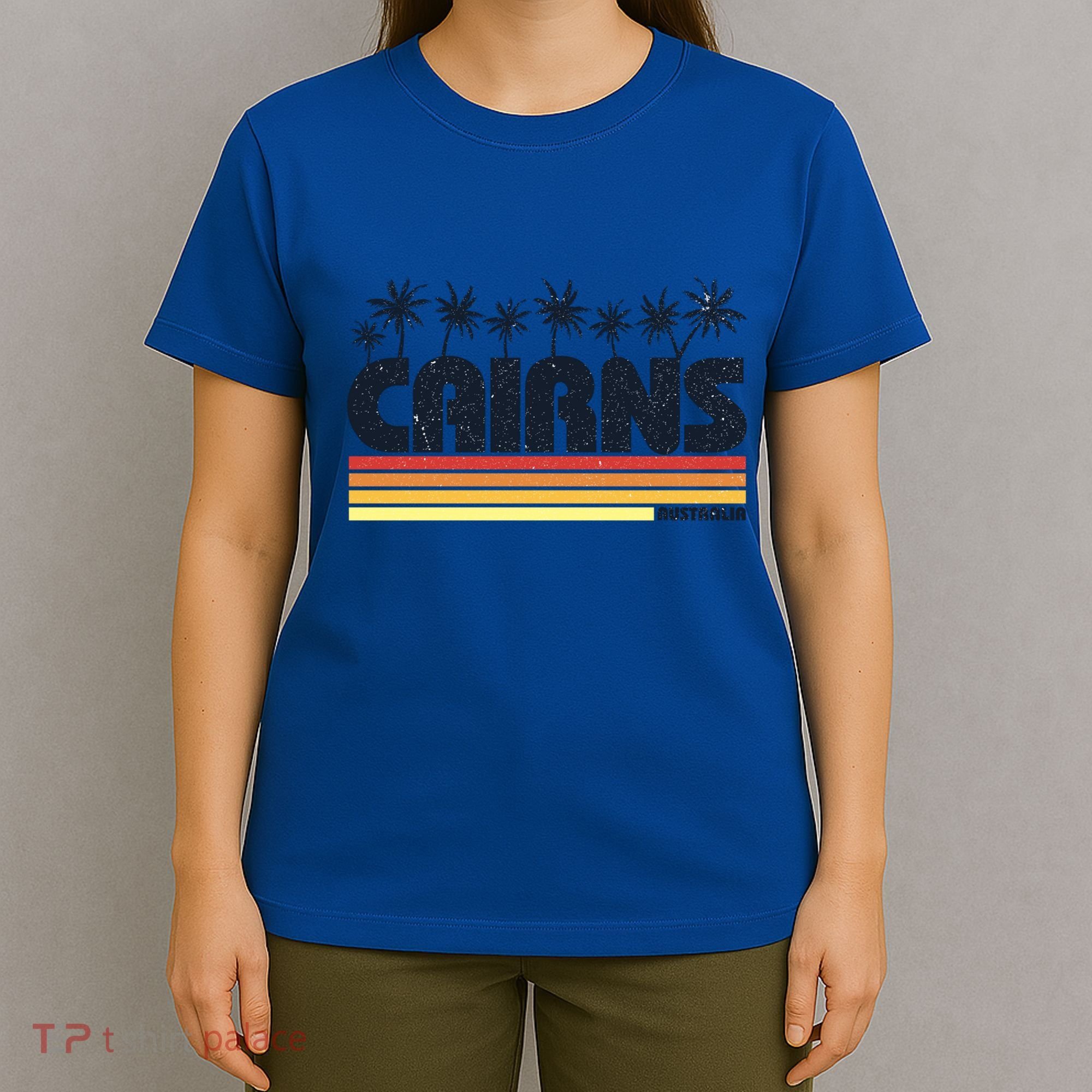 Cairns Australia Retro Tourism Cute Gift T-Shirt
