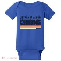Cairns Australia Retro Tourism Cute Gift Baby Bodysuit thumb 0