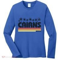 Cairns Australia Retro Tourism Cute Gift Women's Long Sleeve Shirt thumb 0
