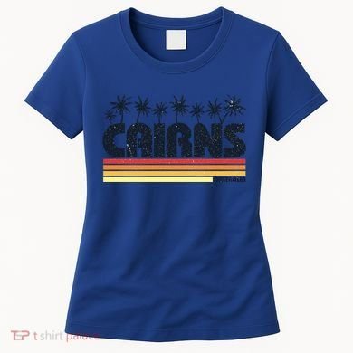 Cairns Australia Retro Tourism Cute Gift Women's T-Shirt