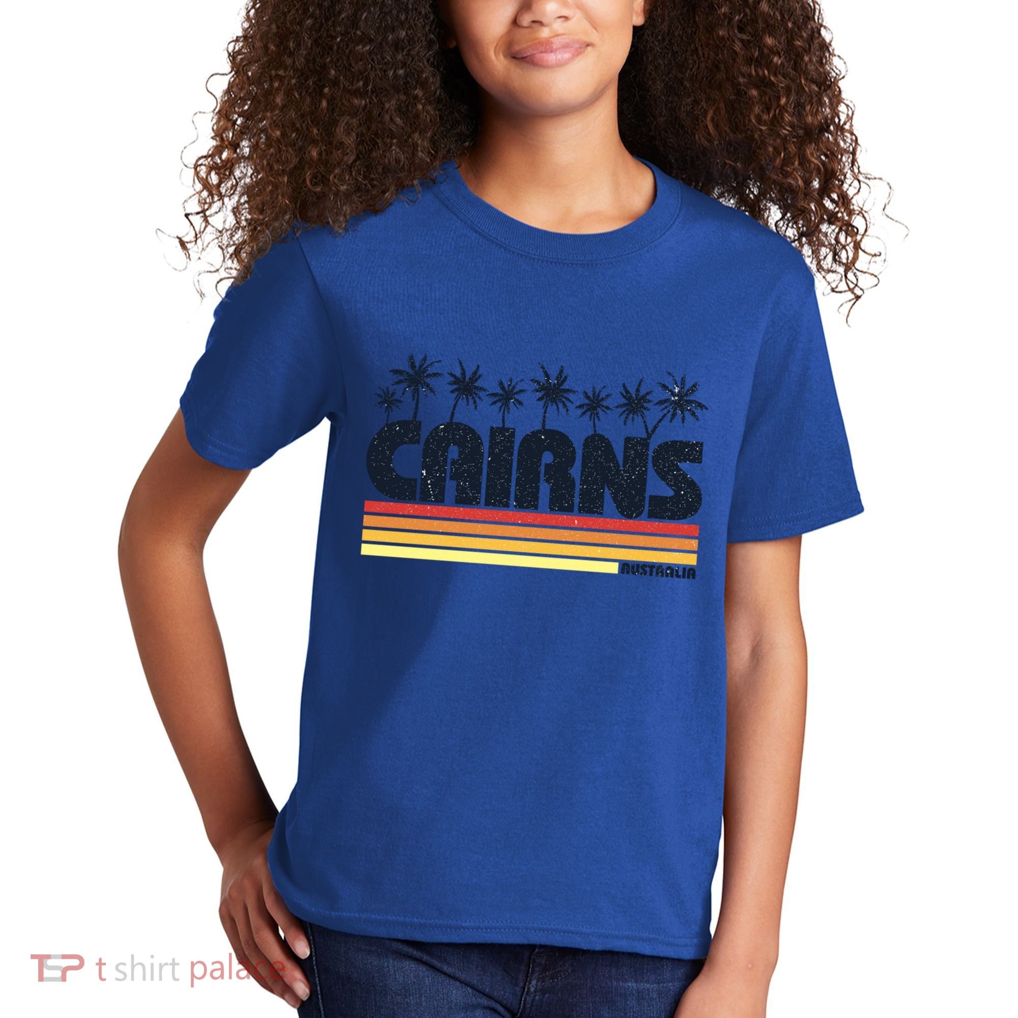 Cairns Australia Retro Tourism Cute Gift Kids T-Shirt