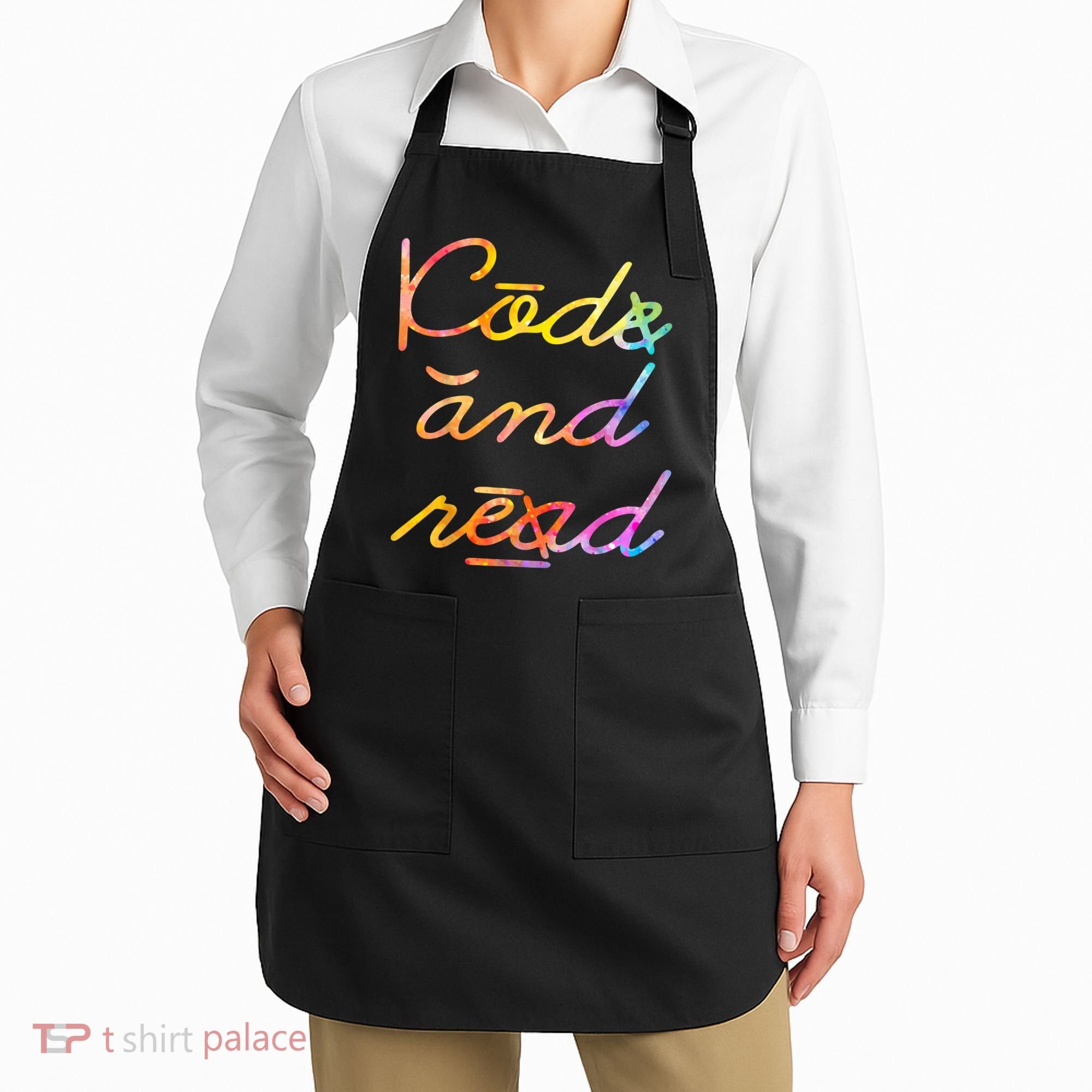 Code And Read Dyslexia Awareness Apron