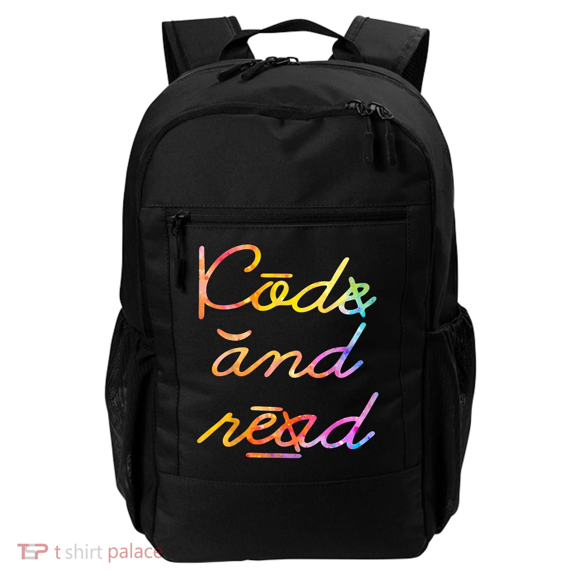 Code And Read Dyslexia Awareness Backpack