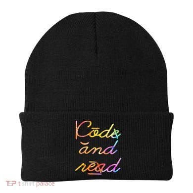 Code And Read Dyslexia Awareness Beanie