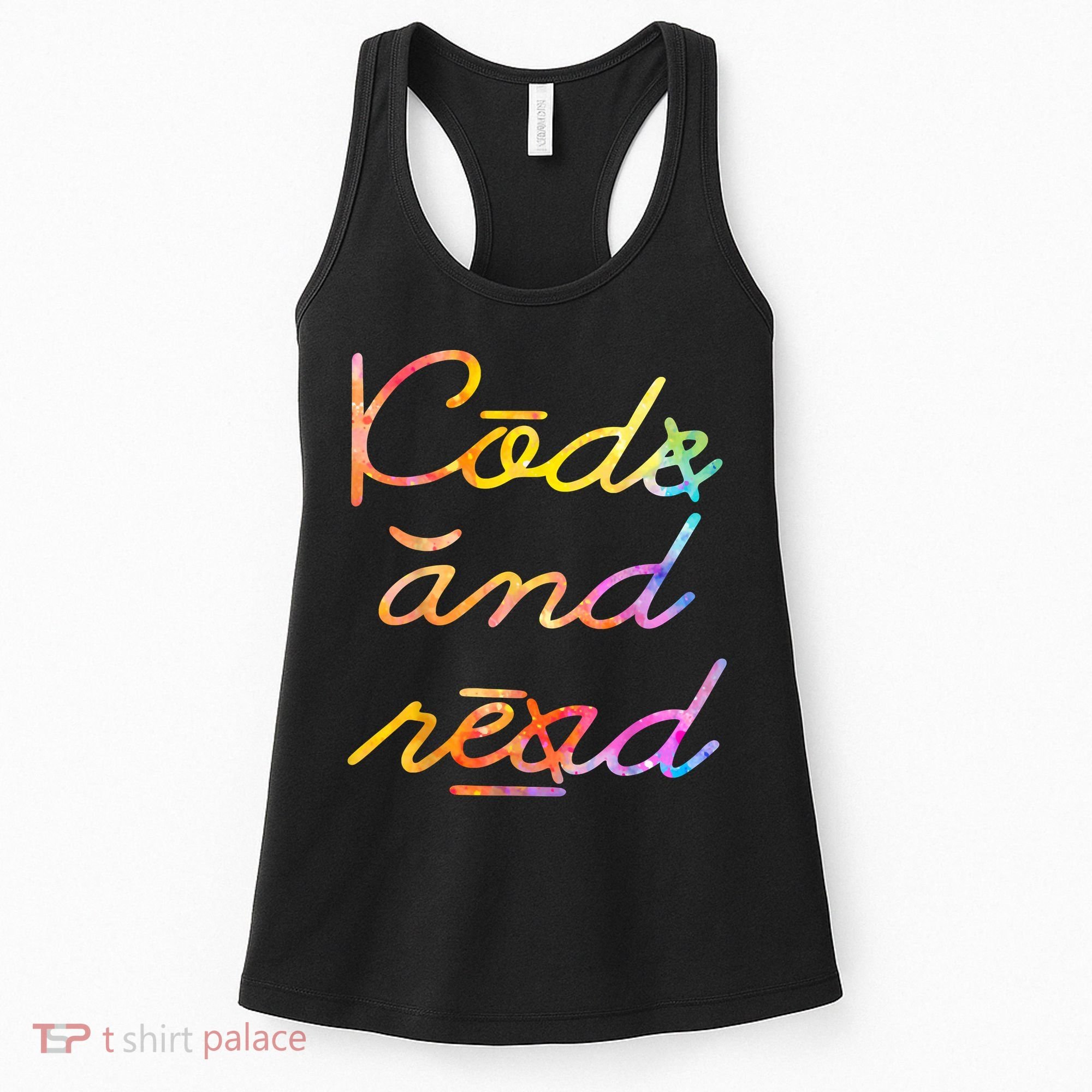 Code And Read Dyslexia Awareness Women's Tank Top