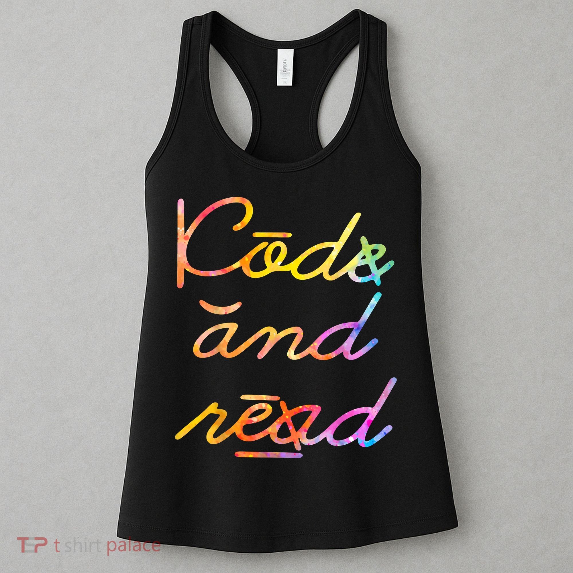 Code And Read Dyslexia Awareness Women's Tank Top