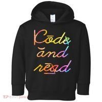 Code And Read Dyslexia Awareness Toddler Hoodie thumb 0