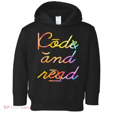 Code And Read Dyslexia Awareness Toddler Hoodie
