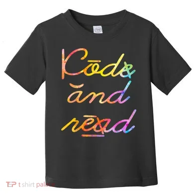 Code And Read Dyslexia Awareness Toddler T-Shirt