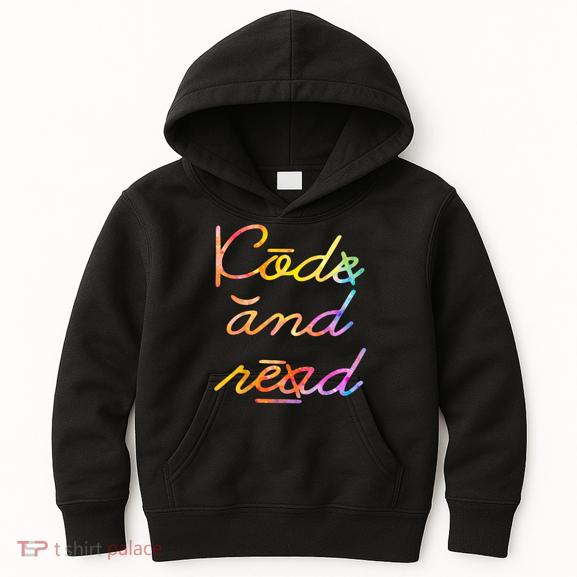 Code And Read Dyslexia Awareness Kids Hoodie