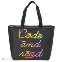 Code And Read Dyslexia Awareness Tote Bag thumb 0