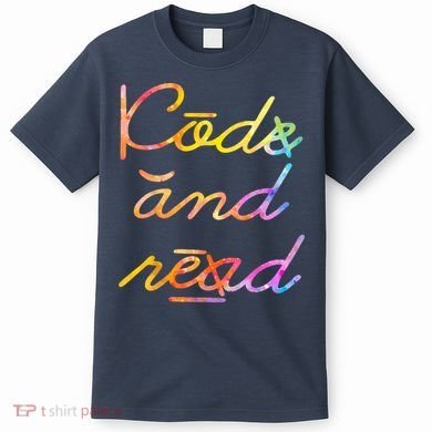 Code And Read Dyslexia Awareness T-Shirt