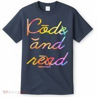 Code And Read Dyslexia Awareness T-Shirt thumb 0