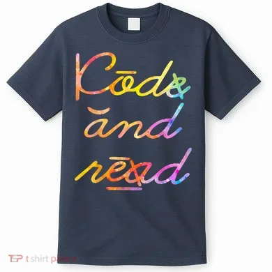 Code And Read Dyslexia Awareness T-Shirt