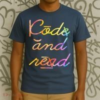 Code And Read Dyslexia Awareness T-Shirt thumb 3