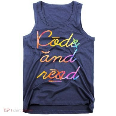 Code And Read Dyslexia Awareness Tank Top