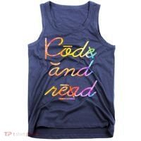 Code And Read Dyslexia Awareness Tank Top thumb 0