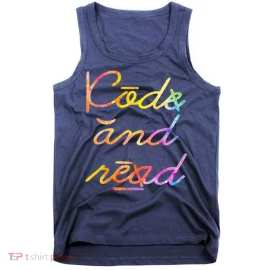 Code And Read Dyslexia Awareness Tank Top