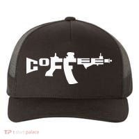 Coffee AR15 Rifle Gun Owner Yupoong Adult 5-Panel Trucker Hat thumb 0