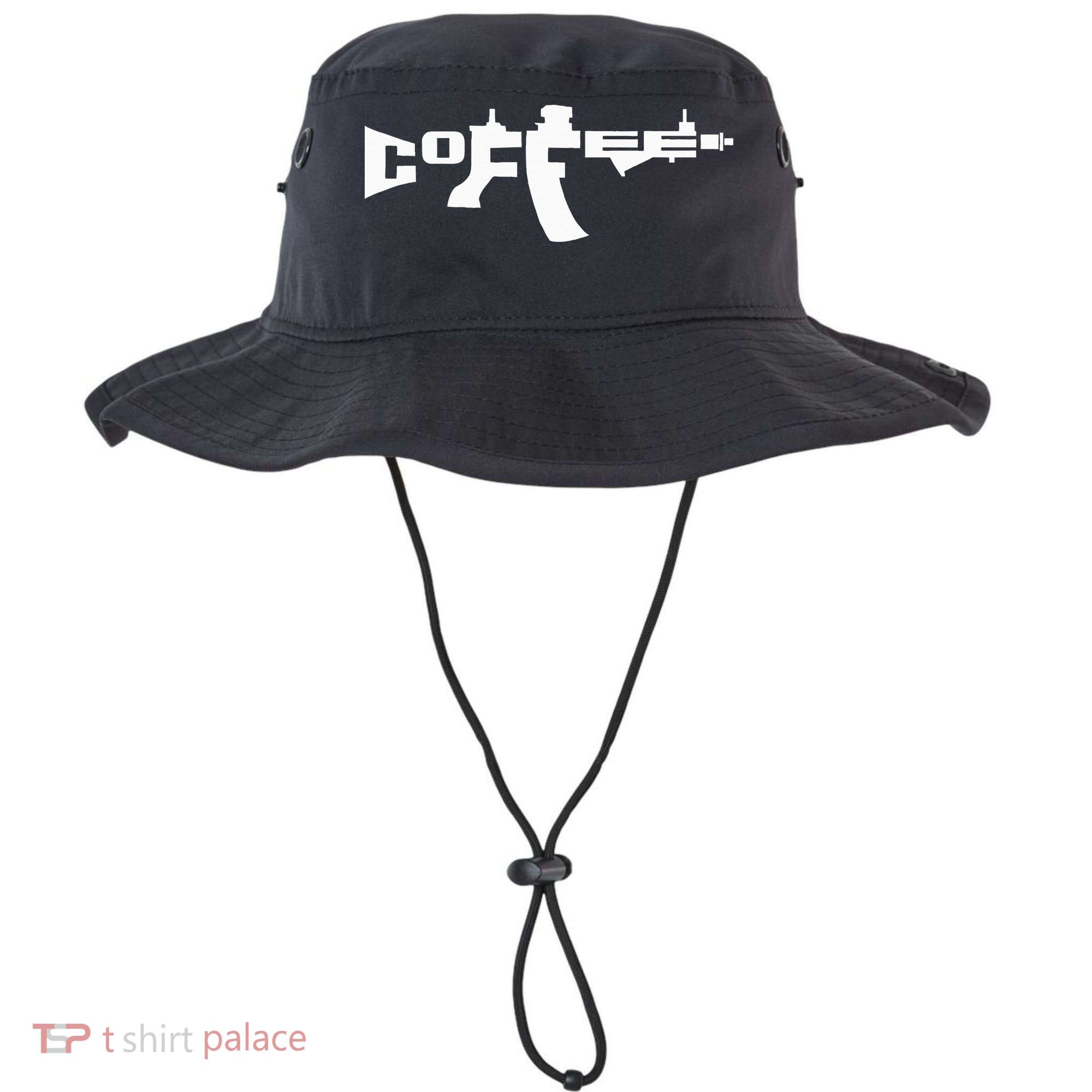 Coffee AR15 Rifle Gun Owner Bucket Hat