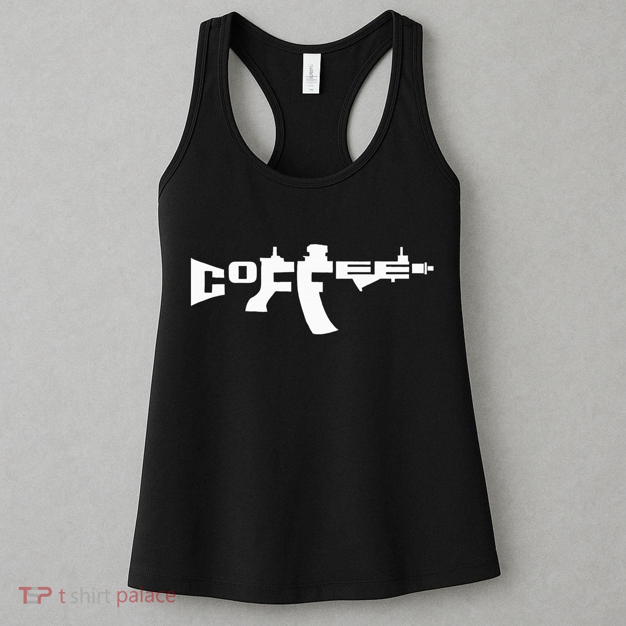 Coffee AR15 Rifle Gun Owner Women's Tank Top