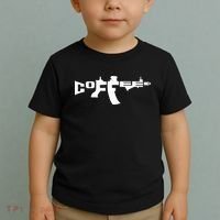 Coffee AR15 Rifle Gun Owner Toddler T-Shirt thumb 2