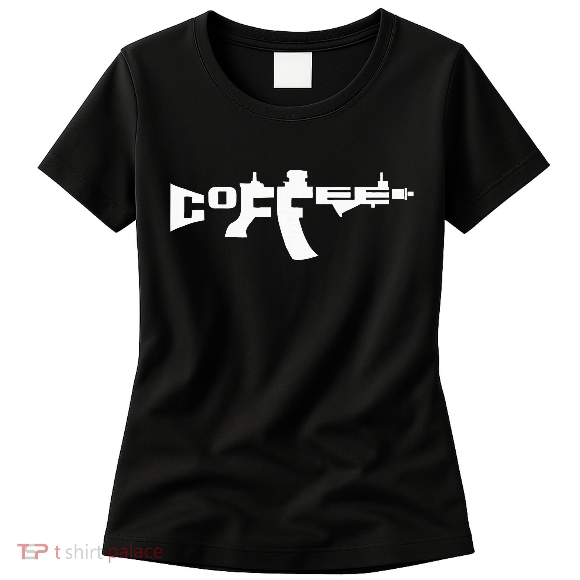 Coffee AR15 Rifle Gun Owner Women's T-Shirt