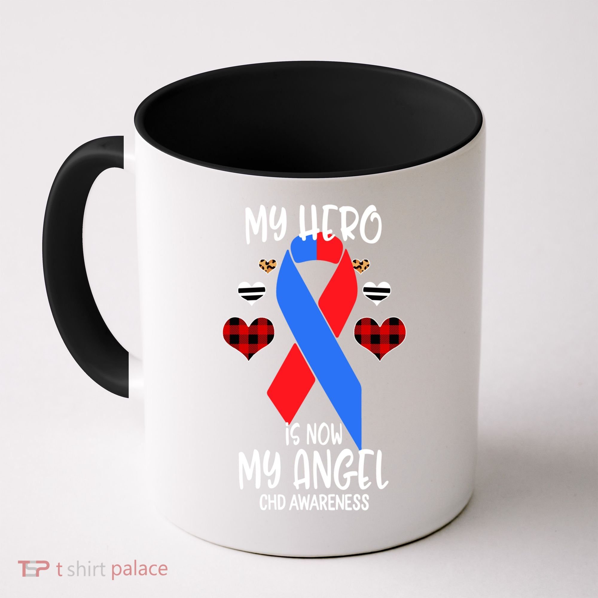 Chd Awareness Remembrance Hero Is Now My Angel Great Gift Coffee Mug