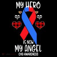 Chd Awareness Remembrance Hero Is Now My Angel Great Gift Coffee Mug thumb 5