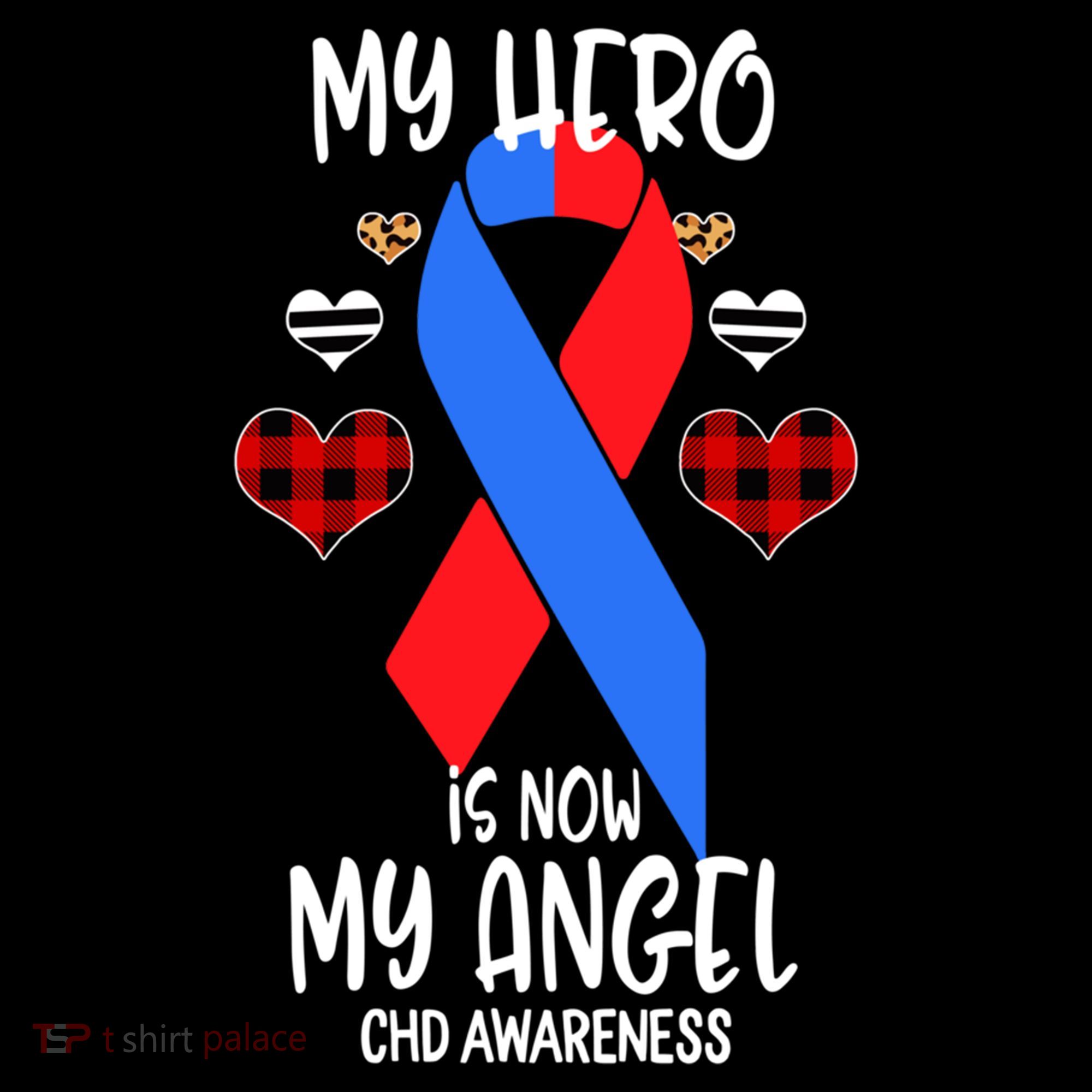 Chd Awareness Remembrance Hero Is Now My Angel Great Gift Coffee Mug