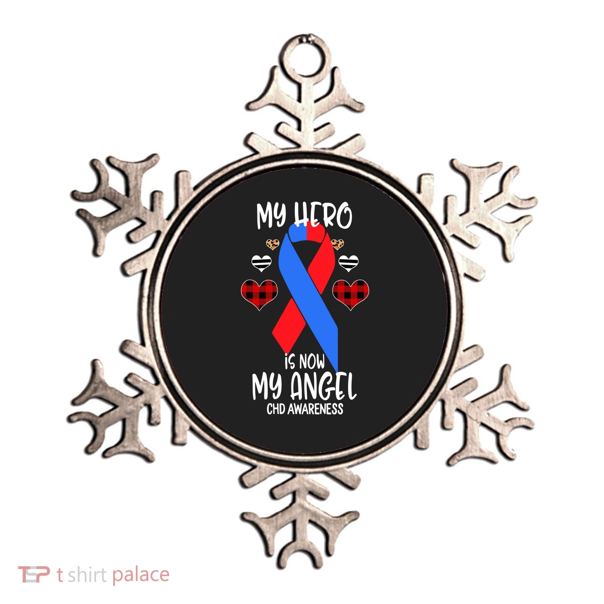 Chd Awareness Remembrance Hero Is Now My Angel Great Gift Ornament