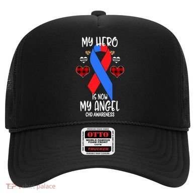 Chd Awareness Remembrance Hero Is Now My Angel Great Gift Hat