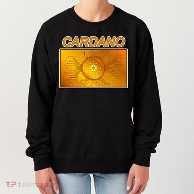 Cardano ADA Cryptocurrency Gold Women's Sweatshirt