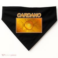Cardano ADA Cryptocurrency Gold USA-Made Doggie Bandana thumb 0