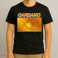 Cardano ADA Cryptocurrency Gold T-Shirt thumb 3