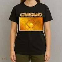 Cardano ADA Cryptocurrency Gold T-Shirt thumb 4
