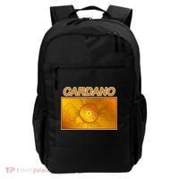 Cardano ADA Cryptocurrency Gold Backpack thumb 0