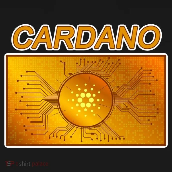 Cardano ADA Cryptocurrency Gold Bucket Hat