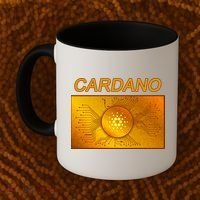 Cardano ADA Cryptocurrency Gold Coffee Mug thumb 2