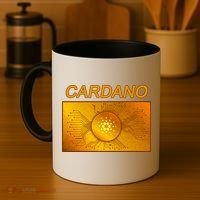 Cardano ADA Cryptocurrency Gold Coffee Mug thumb 4