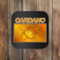 Cardano ADA Cryptocurrency Gold Coaster thumb 0