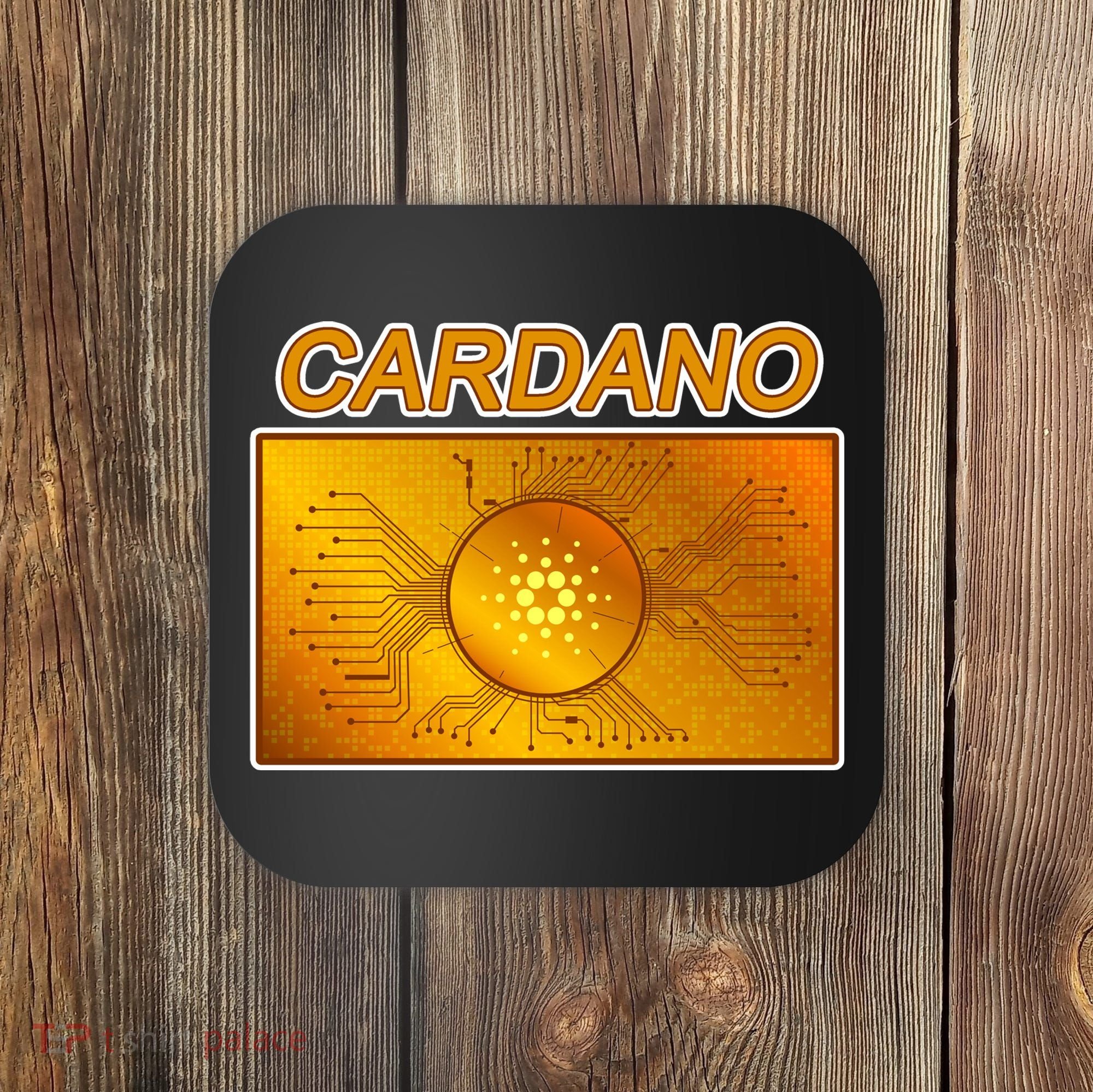 Cardano ADA Cryptocurrency Gold Coaster
