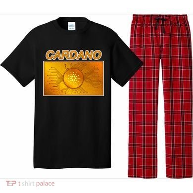 Cardano ADA Cryptocurrency Gold Pajama Set