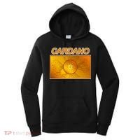 Cardano ADA Cryptocurrency Gold Women's Hoodie thumb 0